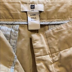Gap ankle khakis